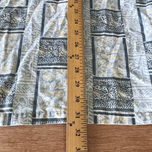 Tori Richard Hawaiian Shirt Men XXL Gray Floral Button Down Pocket Pullover - Picture 6 of 11